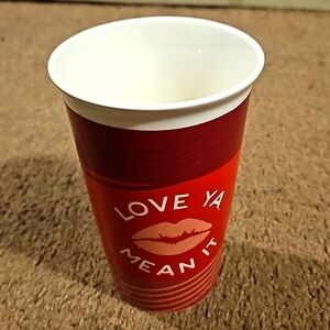 Love ya glass tumbler